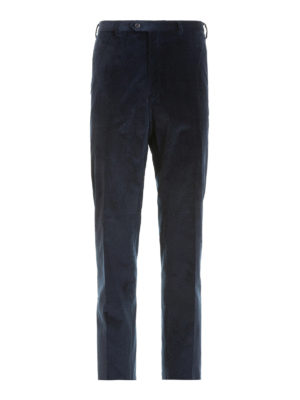 BRIONI: pantaloni casual - Pantaloni Tigullio in velluto a costine