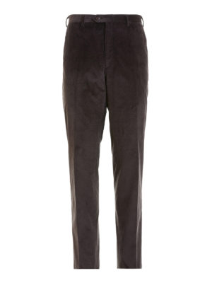 BRIONI: pantaloni casual - Pantaloni Tigullio in velluto
