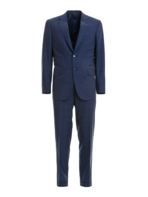 BRIONI: completi da cerimonia - Abito elegante Brunico in lana blu