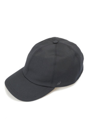 BRIONI: cappelli - Cappellino con cinturino in suede