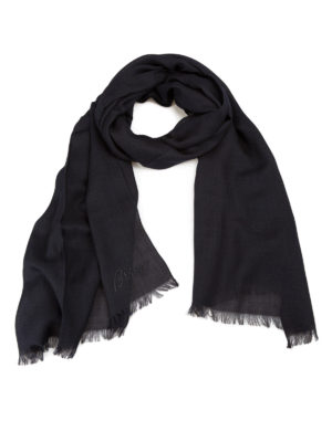 Brioni: scarves - Cashmere and silk scarf