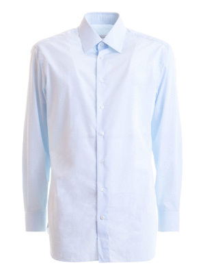BRIONI: shirts - Regular fit cotton jersey shirt
