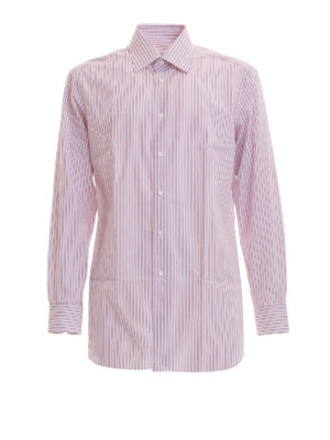 BRIONI: camicie - Camicia in cotone a righe
