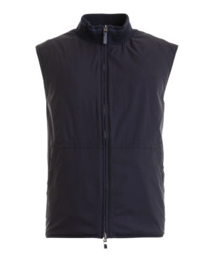 BRIONI: gilet - Gilet idrorepellente reversibile