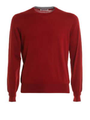 BRUNELLO CUCINELLI: maglia collo rotondo - Girocollo in maglia di cotone