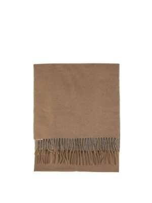 BRUNELLO CUCINELLI: sciarpe e foulard - Sciarpa in cashmere bicolore