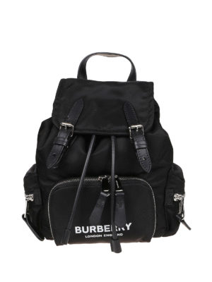 BURBERRY: zaini - Zaino The Rucksack piccolo nero