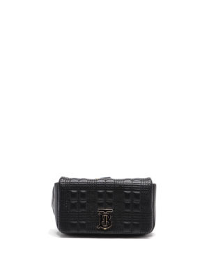 BURBERRY: belt bags - Lola quilted leather bum bag
