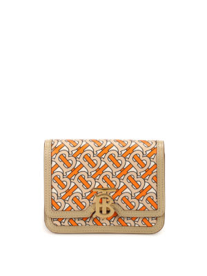 BURBERRY: marsupi - Marsupio TB in pelle stampa Monogram