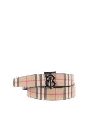 BURBERRY: Cinturones - Cinturón - Reversible