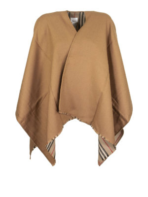 BURBERRY: Capas  y Ponchos - Capa - Camel