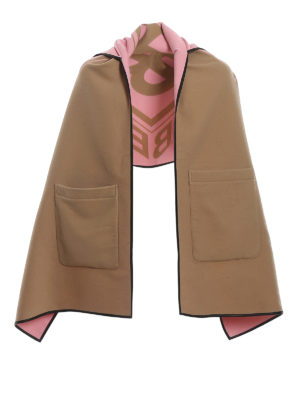 BURBERRY: Capes &  Ponchos - Wool hooded cape