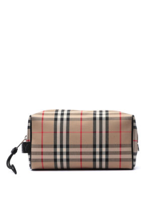 BURBERRY: Cases & Covers - Vintage check beauty case