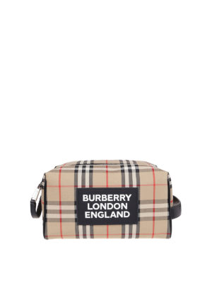 BURBERRY: Cases & Covers - Vintage check beauty case
