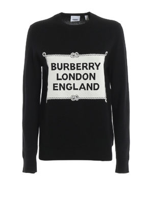 BURBERRY: Suéteres con cuello pico - Suéter Cuello Redondo - Tertley