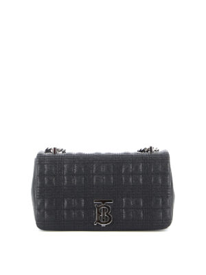 BURBERRY: cross body bags - Lola small quilted  leather bag
