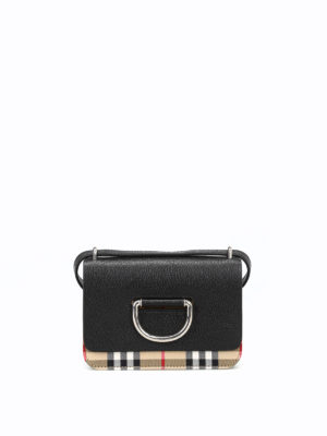 BURBERRY: borse a tracolla - Borsetta The D-ring mini