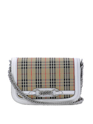 BURBERRY: borse a tracolla - Borsa a tracolla The Link check