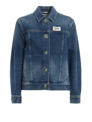 BURBERRY: Chaquetas denim - Chaqueta Vaquera - Yvonne