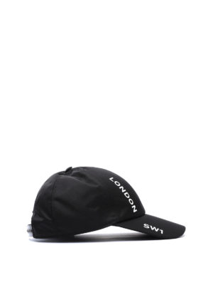 BURBERRY: cappelli - Cappello da baseball con stampa Horseferry