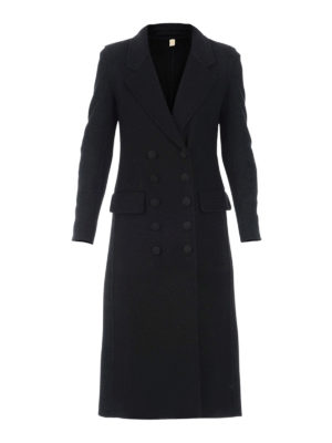 BURBERRY: cappotti al ginocchio - Cappotto Aldershot in cashmere double