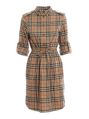 BURBERRY: Vestidos media pierna - Vestido Midi - Agnes