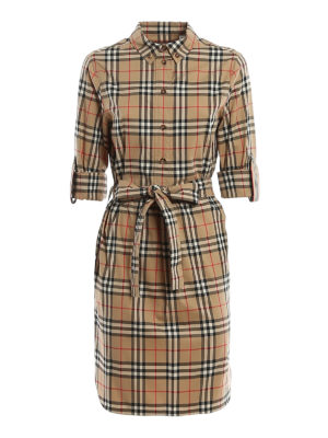 BURBERRY: Vestidos media pierna - Vestido Midi - Giovanna