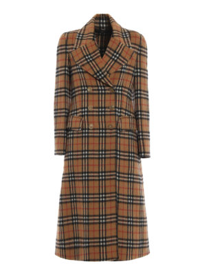BURBERRY: cappotti lunghi - Cappotto sartoriale alpaca e lana Aldermoore