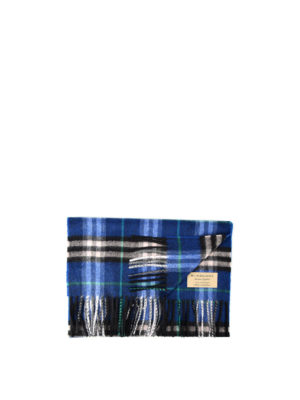 BURBERRY: sciarpe e foulard - Sciarpa in cashmere Castleford