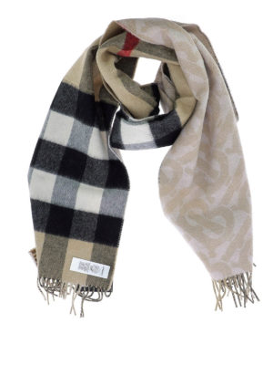 BURBERRY: scarves - Double face cashmere scarf