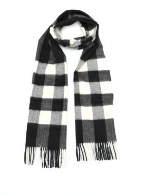 burberry scarf mens silver