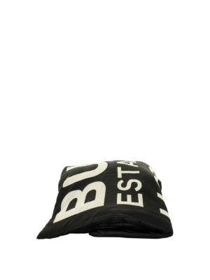 BURBERRY: sciarpe e foulard - Sciarpa imbottita con stampa Horseferry