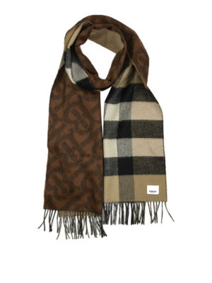 BURBERRY: Bufandas y pañuelos - Bufanda - Reversible
