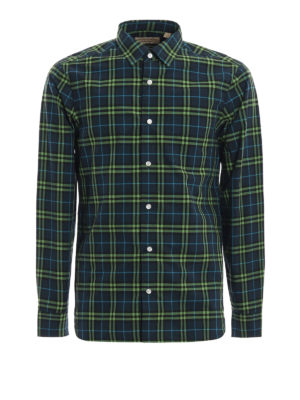 BURBERRY: camicie - Camicia Alexander in cotone check
