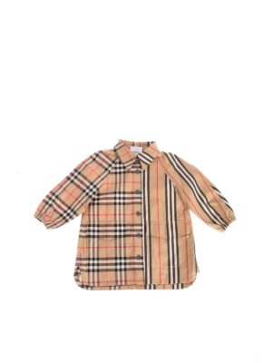 BURBERRY: shirts - Teigan chemisier in beige cotton