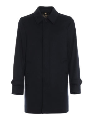 BURBERRY: cappotti corti - Cappotto corto Moorgate in lana e cashmere