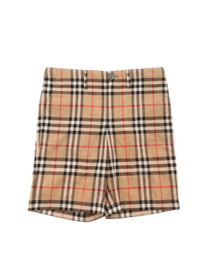 BURBERRY: shorts - Tristen Relax Vintage Check bermuda