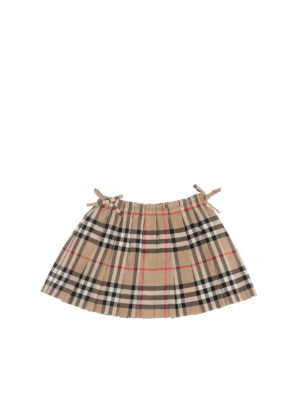 BURBERRY: Faldas - Falda Semilarga - Beis