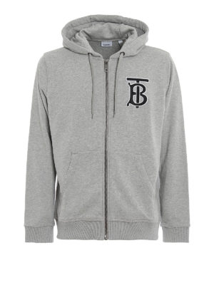 BURBERRY: Sweatshirts & Sweaters - Monogram motif cotton hoodie