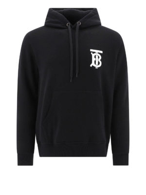 BURBERRY: Sweatshirts & Sweaters - Monogram print hoodie