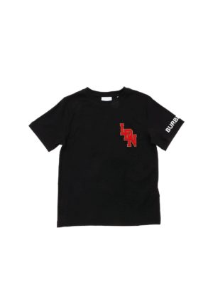 BURBERRY: t-shirts - LDN t-shirt in black