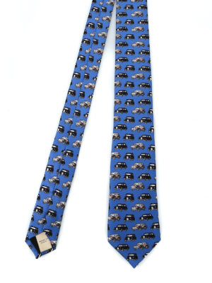 BURBERRY: cravatte e papillion - Cravatta Stanfield in seta stampata