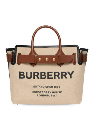 BURBERRY: shopper - Shopper The Belt media in tela