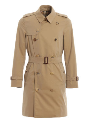 BURBERRY: trench coats - Chelsea double-breasted trench coat
