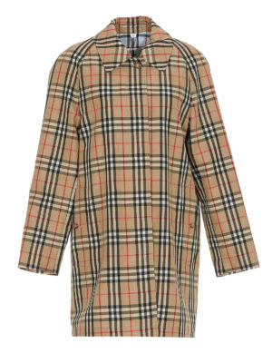 BURBERRY: trench coats - Vintage check trench