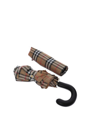 BURBERRY: ombrelli - Ombrello pieghevole Trafalgar