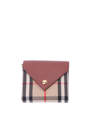 BURBERRY: wallets & purses - Lila Vintage Check wallet