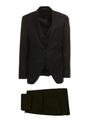 Canali: formal suits - Three-piece wool formal suit
