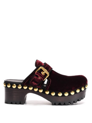 CAR SHOE: sabot - Sabot in velluto