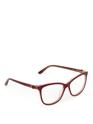 CARTIER: Occhiali - Occhiali da vista in acetato bordeaux